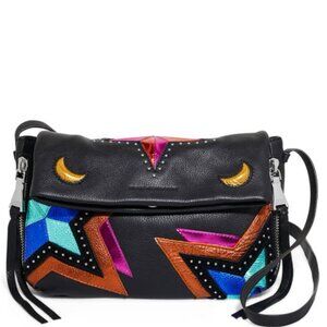 AIMEE KESTENBERG Bali Novelty Leather Crossbody Bag In Stardust
